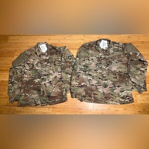 US Army Combat Uniform Flame Resistant OCP MULTI-CAM Coat,Jacket,Top|SZ: Small-R